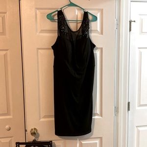 Little Black Dress with Embellishment